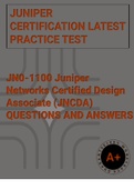 JN0-1100 Juniper Networks Certified Design Associate (JNCDA) (juniper certification questions answered)