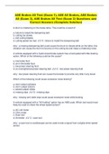 ASE Brakes A5 Test (Exam 1), ASE A5 Brakes, ASE Brakes A5 (Exam 3), ASE Brakes A5 Test (Exam 2) Questions and Correct Answers (Complete Solution)