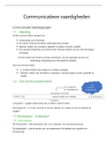 Samenvatting communicatieve vaardigheden