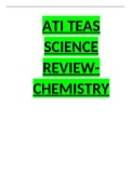 ATI TEAS 7 Chemistry Exam Bundle