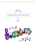 Samenvatting muziek 1.1