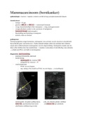 Overzicht ziektebeelden nieuwvorming en borstkanker (thema 2.1.3) 