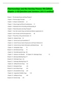 Pharmacology and the Nursing Process 9th Edition, chapter 1>58 Question and Answers (101 % verified)   