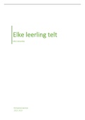 Elke leerling telt samenvatting