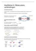 Hoofdstuk 4: moleculaire verbindingen