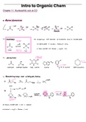 Samenvatting Organic Chemistry Hoofdstuk 11, 14 t/m 17, ISBN: 9780199270293  Introduction to Organic Chemistry (5111ITOC5Y)