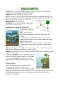 GCSE Geography summary notes (A* student) for AQA, Edexcel