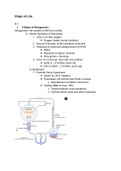 Bio I Lecture 4 Origin of Life 