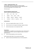 Proefwerk scheikunde - 3VWO - Hoofdstuk 3 en 4 (Chemie overal)