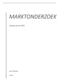 Samenvatting Marktonderzoek