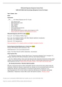 Practice Diabetes DDA Self Check>Differential Diagnoses Assignment Answer Sheet NURS 5461/N5462 Adult-Gerontology Management Across the Lifespan