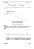 ISyE323: Operations Research—Deterministic Models Problem Set #9 Due: May 4, 4:00PM