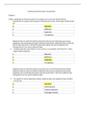 NURSING 2058 Health Assessment Exam1: Study Guide