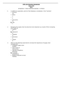 Test 1 OPRE 3310 Operations Management6 With Answers