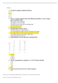  CHEM 210 Exam 2  2022/ 2023 (UPDATED)