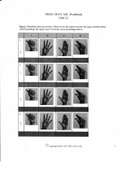 ASL Trueway Unit 2 Worksheet Complete Solution (Test Questions Exam_ANSWERED)