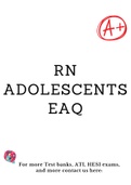 RN Adolescents EAQ