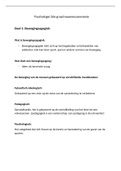 volledige Samenvatting Psychologie 3TSO LO-sport