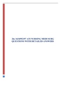 26e 1634592197 ATI NURSING MEDI SURG QUESTIONS WITH DETAILED ANSWERS