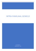 Samenvatting Intrafamiliaal geweld 2021-2022