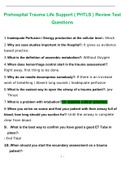 Prehospital Trauma Life Support 2022 ( PHTLS ) Review Test Questions and Answers