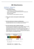 Samenvatting keuzevak Bedrijfsvoertuigen Electronics