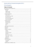 Samenvatting Computertomografie OP2.2 (jaar 2 periode 2)