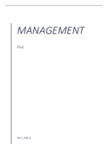 Management 1 - theorie periode 1 en 2 (boekhoudkundig inzicht)