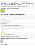 Sophia - Human Biology - Unit 5 Challenge 2