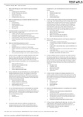 Post Test ATLS 2021 Shinta R. Widya, MD NEW GRADED 100%% A++ Course EDU MISC Institution 123 University Shinta R. Widya, MD – Post Test ATLS 1 1. Which of the following signs is LEAST reliable for diagnosing esophageal intubation? a Symmetrical chest wall