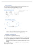 Samenvatting social dialogue met nota's uit de les