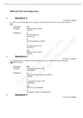 NRNP 6531 Wk 5 Knowledge Check Latest 2021(Graded A).