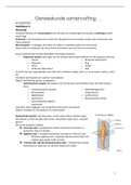 Samenvatting studiestof anatomie Geneeskunde Decentrale selectie 2023