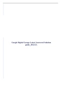 Google Digital Garage Latest Answered Solution guide_2022/23.