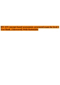 RN ATI concept-based assessment, proctored exam for level 1 Test Bank. (Answered) With Rationales & RN ATI concept-based assessment, proctored exam for level 3 |Test Bank. 