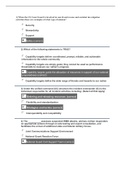 LDR 6220 Defense Support of Civil Authorities Phase 1--Pre-Test (2022/2023) (Verified Answers)