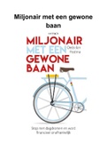 Samenvatting Miljonair Met Een Gewone Baan 2023