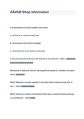 Real asvab test!!! 2023 ,ASVAB Shop information,ASVAB practice test 1 AND 2 ,ASVAB Mechanical Comprehension , Asvab Quiz real test answers,ASVAB Study Guide-,ASVAB - 2022/ 2023 GENERAL SCIENCE ( ALL ASVAB BUNDLED TOGETHER) A+ GRADED  REAL EXAMS!!!!