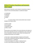 (well defined) ECIHv2 Practice Questions and answers 2023_ latest_