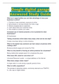 Google digital garage Answered Study Guide 2023