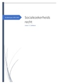 Samenvatting socialezekerheidsrecht 2022-2023