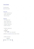 Grade 12 IEB Physical Science (Chemistry) Acids & Bases (Section E)  summary & notes