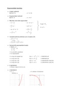 Wiskunde: exponentiële functies