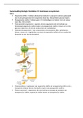 Biologie nectar samenvatting Hoofdstuk 15 Kwetsbare ecosystemen VWO 5