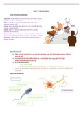 Triple Biology GCSE AQA Grade 9 Unit 2 Organisation Notes