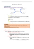 Triple Biology GCSE AQA Grade 9 Unit 3 Infection and Response Notes