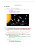 Triple Physics GCSE AQA Grade 9 Unit 8 Space Physics Notes