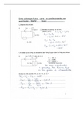 Uitwerking oefeningen Fysica 5e jaar TSO