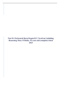 Part II: Perforated Bowel/Sepsis/ICU NextGen Unfolding Reasoning Mary O’Reilly, 55 years old (complete) latest 2023