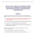 NRNP 6645 MIDTERM AND FINAL EXAM 2023 (5 DIFFERENT VERSIONS 500 QS & ANS) /NRNP6645 PSYCHOTHERAPY WITH MULTIPLE MODALITIES FINAL AND MIDTERM 500 QUESTIONS AND ANSWERS||BRAND NEW VERSION!!